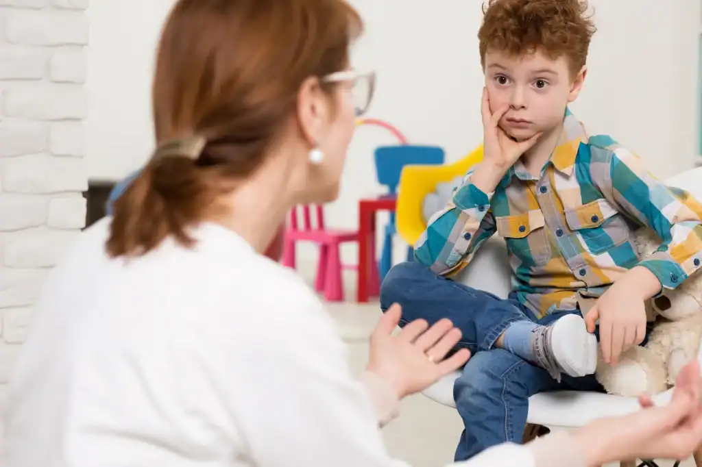 Child therapist in Mississauga providing counselling support
